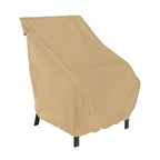 Easygoing Covers Water-Resistant High Back Patio Chair Cover — Sand Color Option – Sand