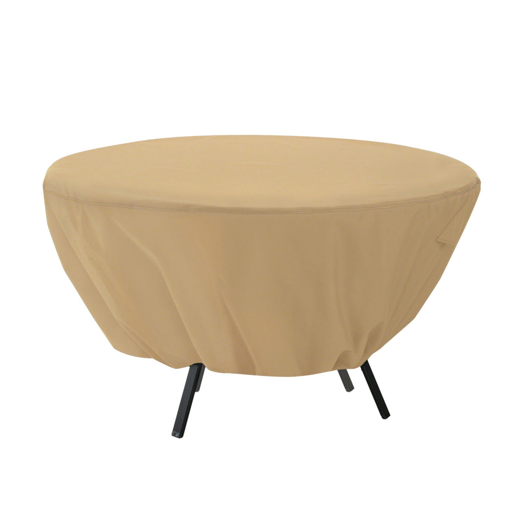Easygoing Covers Water-Resistant Round Patio Table Cover — Sand Color Option – Sand