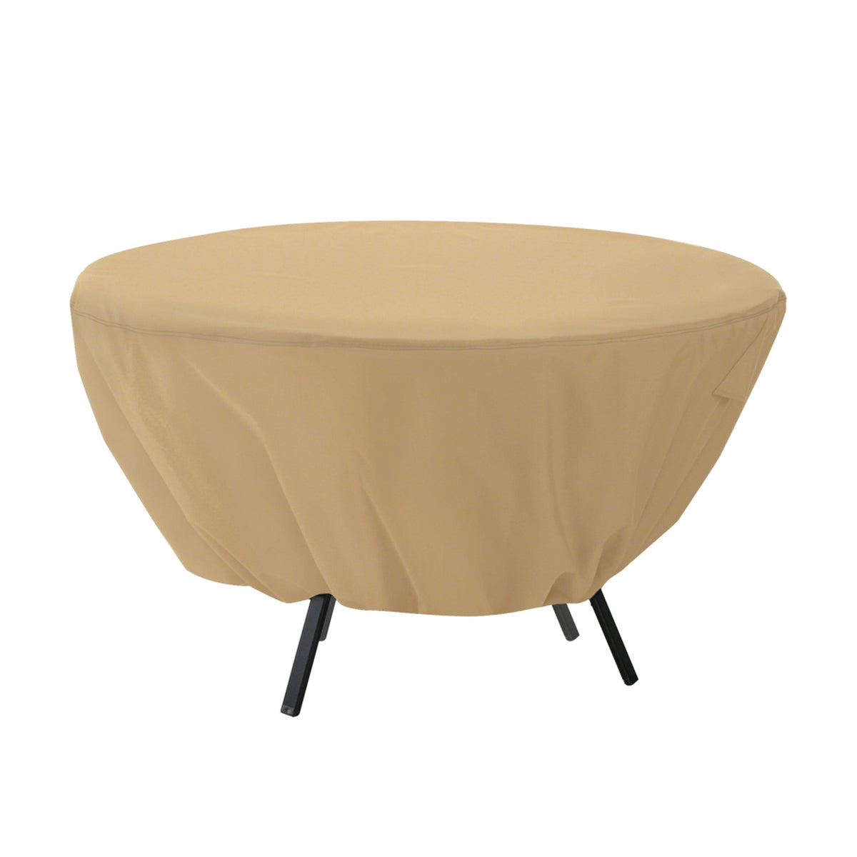 Easygoing Covers Water-Resistant Round Patio Table Cover — Sand Color Option – Sand