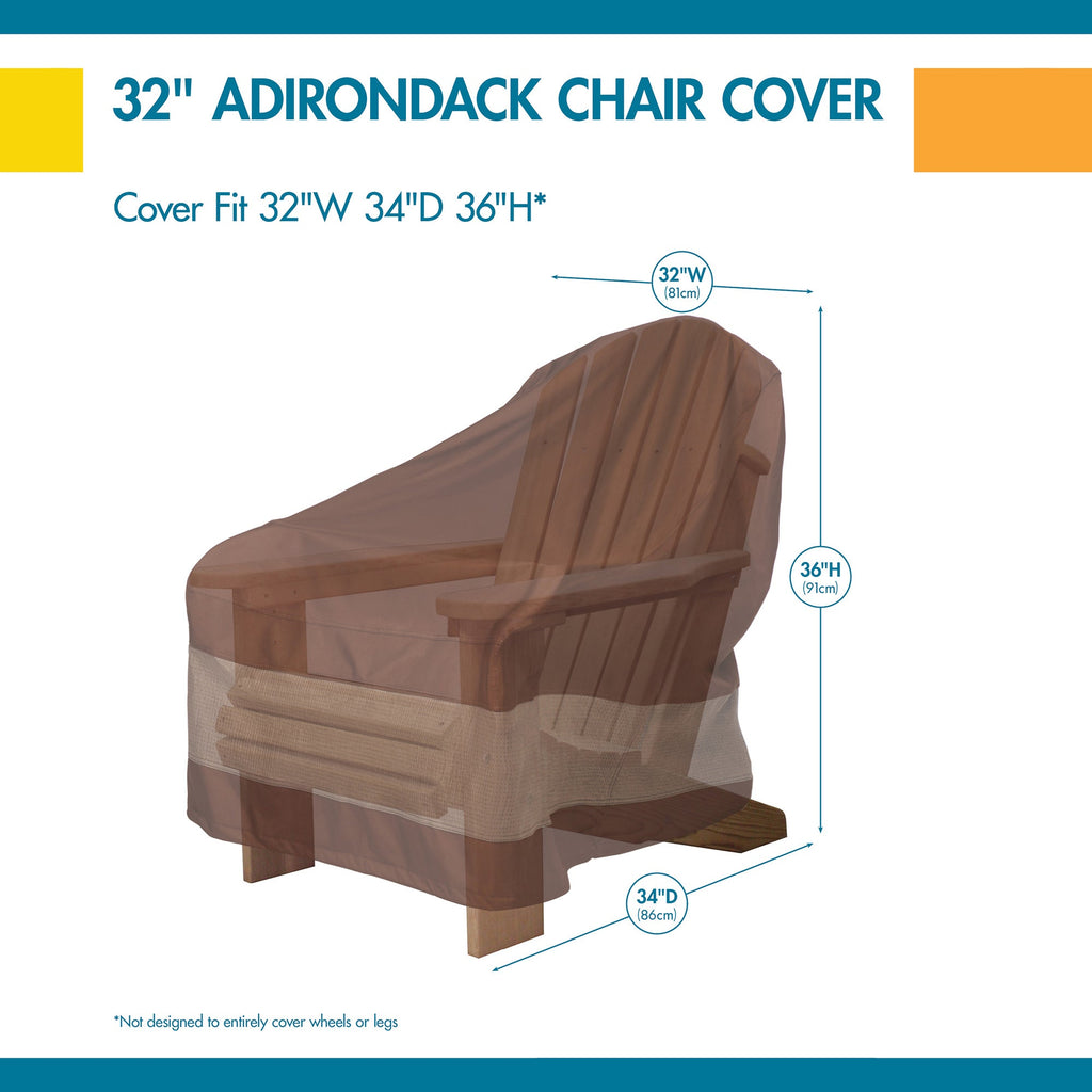 Easygoing Covers Ultimate Waterproof Outdoor Adirondack Chair Cover image 12