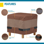 Easygoing Covers Ultimate Waterproof Ottoman/Side Table Cover image 5