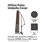 Easygoing Covers 13 Foot Offset Patio Umbrella Cover image 19