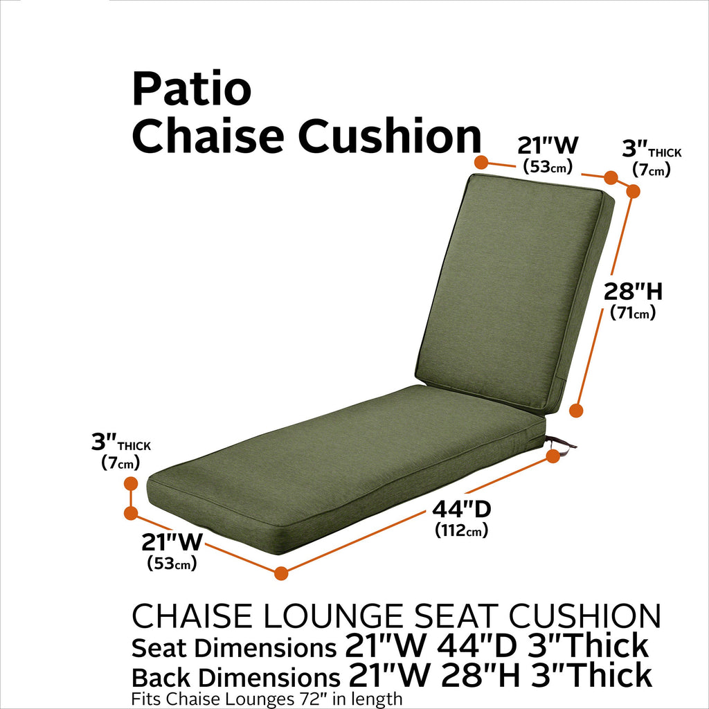 Easygoing Covers Outdoor Chaise Lounge Cushion image 49