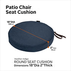 Easygoing Covers Outdoor Bistro Chair Cushion image 116