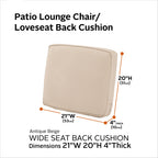 Easygoing Covers Outdoor Back Cushion image 102