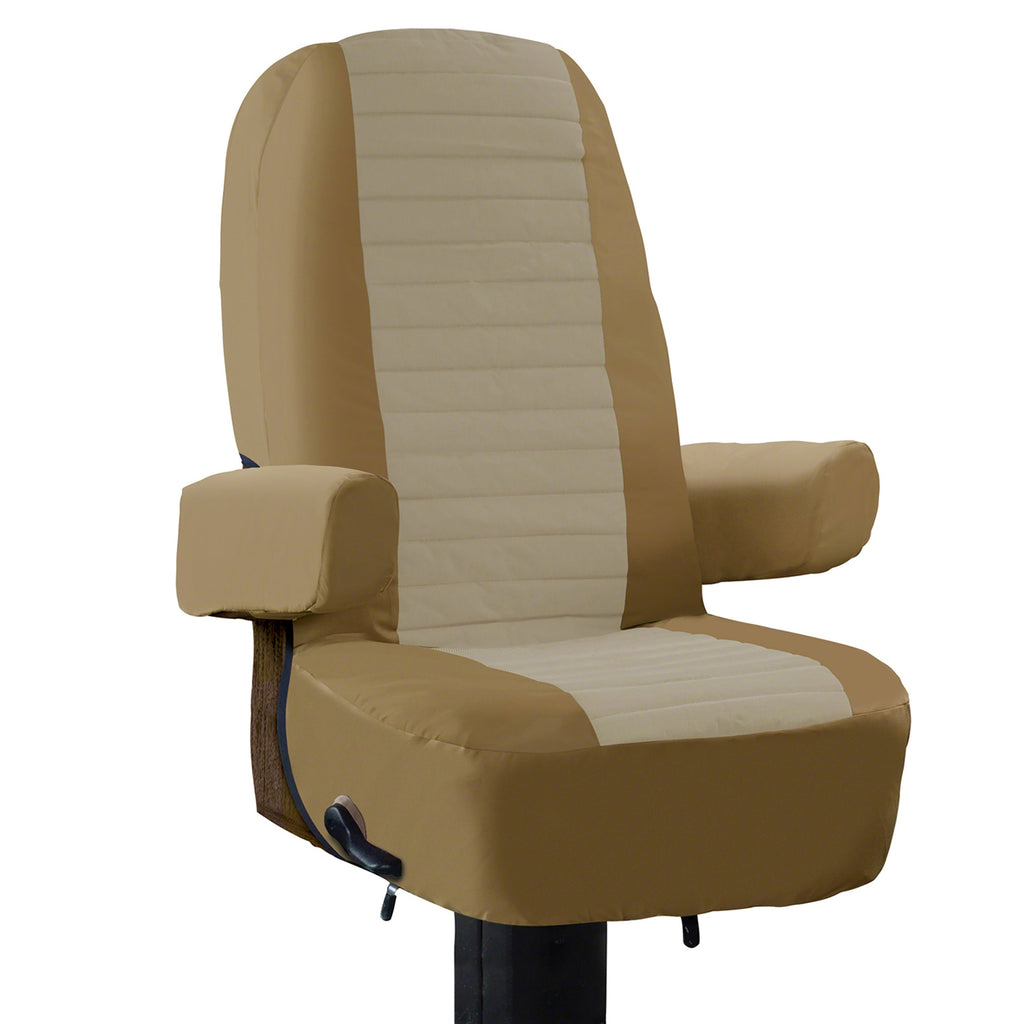 Easygoing Covers RV Captain Seat Cover – Tan image 2