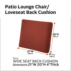 Easygoing Covers Outdoor Wide Back Cushion image 87