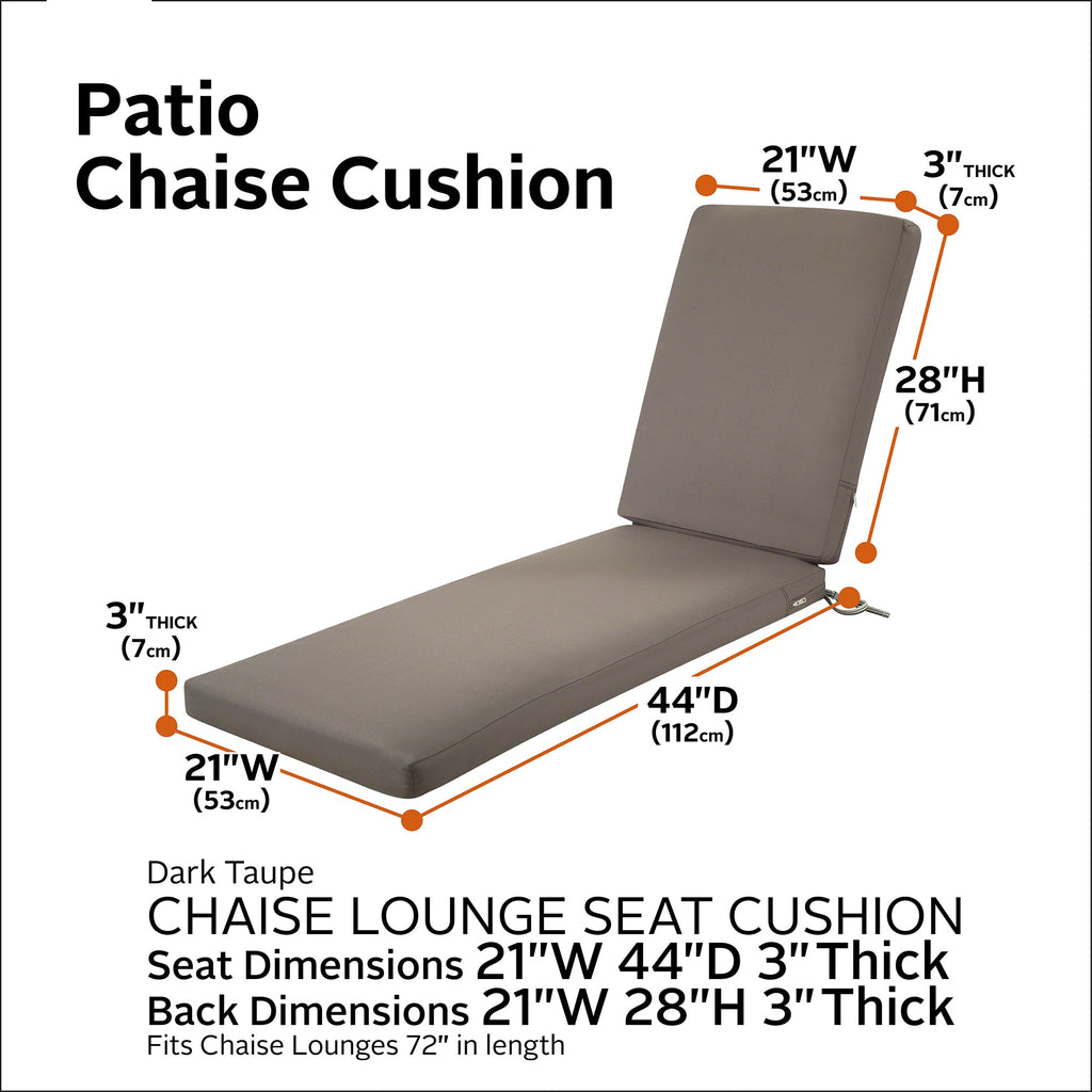 Easygoing Covers Outdoor Chaise Cushion image 88