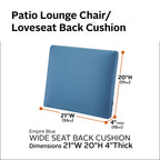 Easygoing Covers Outdoor Wide Back Cushion image 95