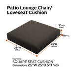Easygoing Covers Outdoor Loveseat/Seat Cushion image 44