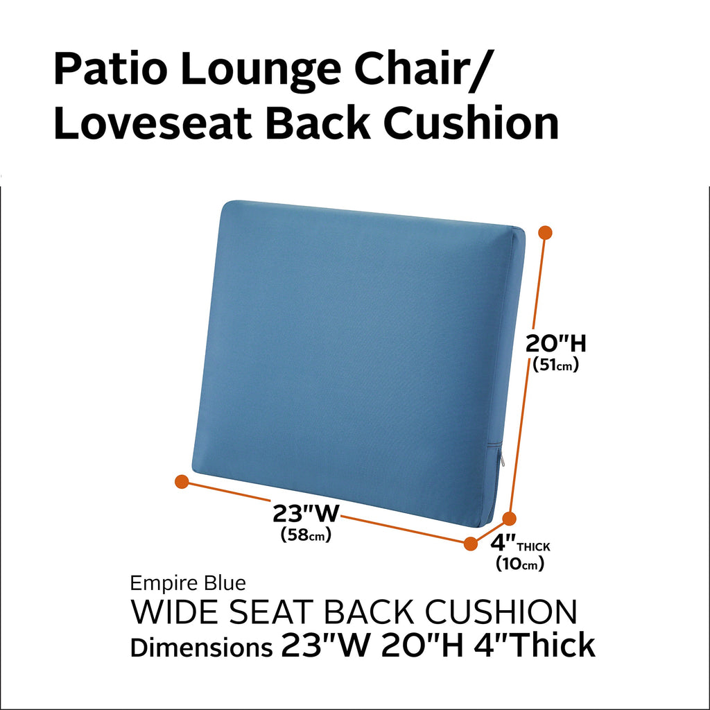 Easygoing Covers Outdoor Wide Back Cushion image 121