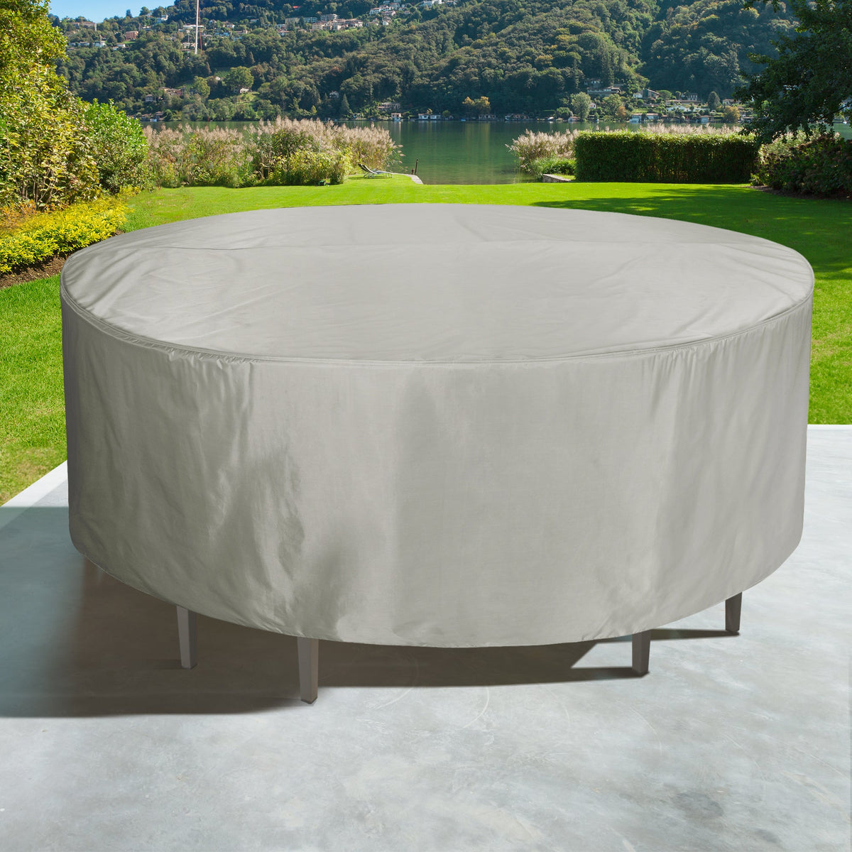 Easygoing Covers Round Table and Chair Cover, 70 x 23 Inch image 2