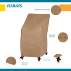 Easygoing Covers Essential Outdoor Stackable Chair Cover image 3