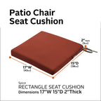 Easygoing Covers Outdoor Seat Cushion image 146