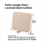 Easygoing Covers Outdoor Back Cushion image 87