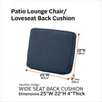 Easygoing Covers Outdoor Back Cushion image 113